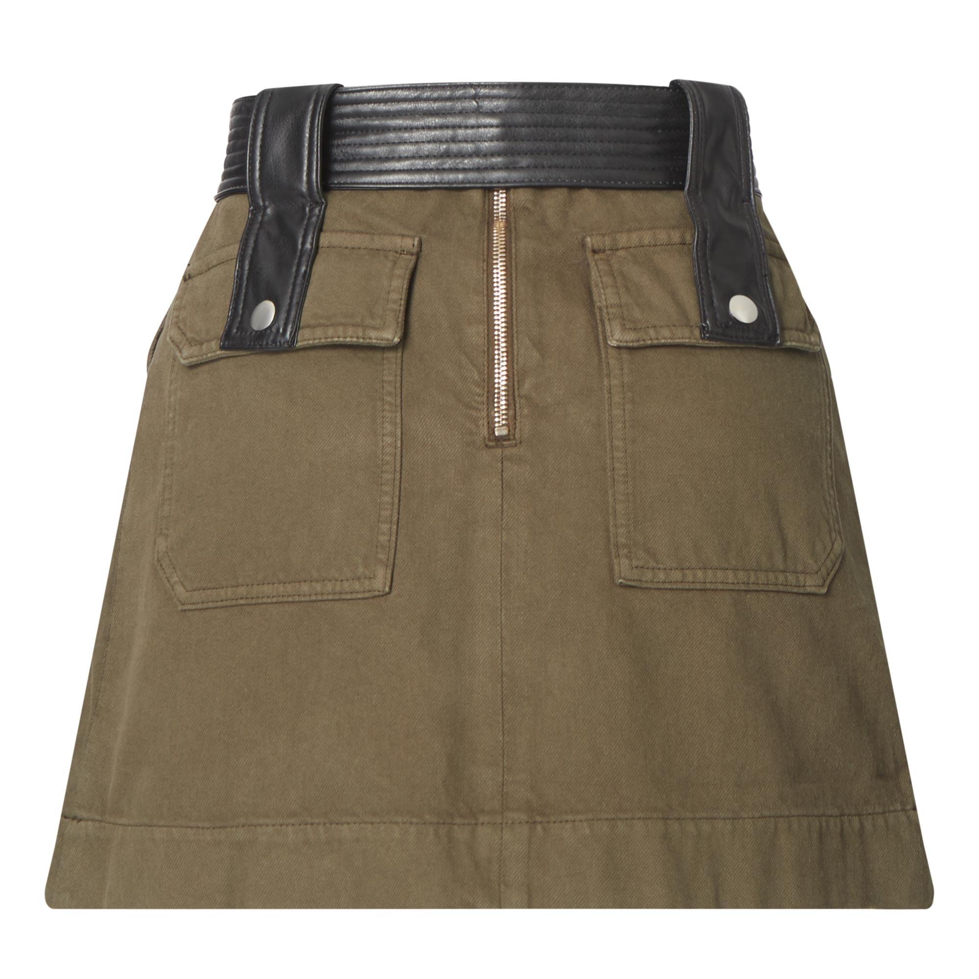Cargo Pocket Mini Skirt